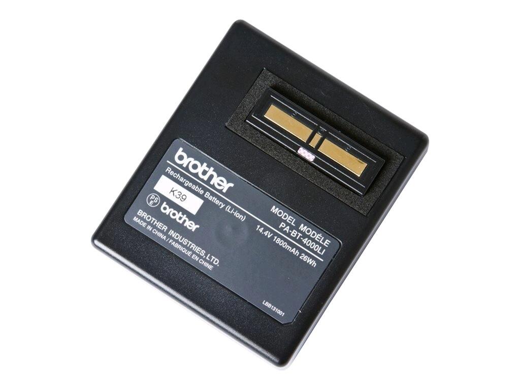 Brother PA-BT-4000LI Ersatzbatterie Lithium-Ionen 1800 mAh für PT-P950NW, RJ-4030, RJ-4040, TD-2130NHC PABT4000LI