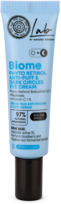 Natura Siberica Crème Regard Rétinol Anticernes et Anti-Poches Lab Biome