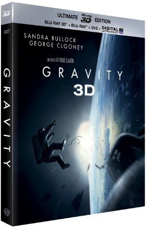 Gravity - Oscar® 2014 du Meilleur Réalisateur - Blu-Ray 3D + Blu-ray + DVD + Digital Ultraviolet (Ultimate Edition) [Ultimate Edition - Blu-ray 3D + Blu-ray + DVD + Copie digitale] - Preis vom 11.10.2026 03:10:56 h