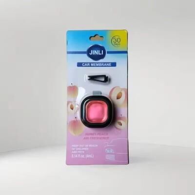 Uplift Treasures Essential Oil Car Air Freshener Clip Long Lasting, Odor Eliminator honey Peach