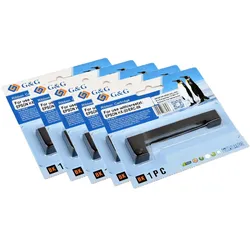 G&G Farbband 5er Set kompatibel zu Epson ERC09 B
