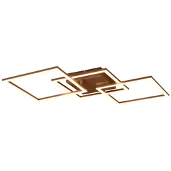 Reality Leuchten Deckenleuchte TRAIL - B/H/T ca. 52.60x7.00x52.60
