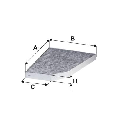 FILTRON Filter, Innenraumluft K 1365A für Tesla
