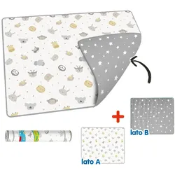 Madmat, Spielteppich + Spielmatte, Doppelseitige Wickelspielmatte