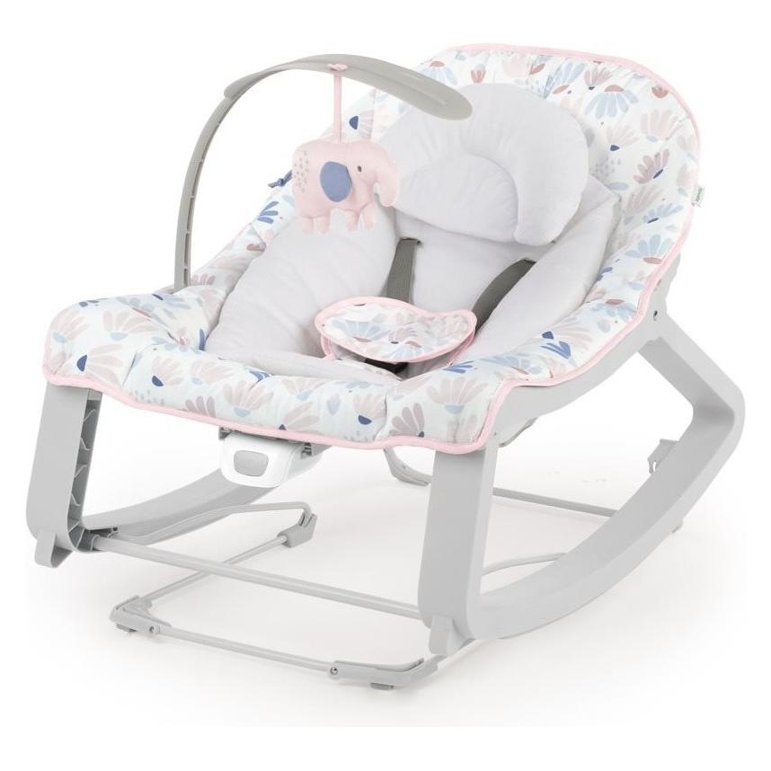 Ingenuity 3-in-1 Babywippe mit Vibration und Spielbogen (074451129092)