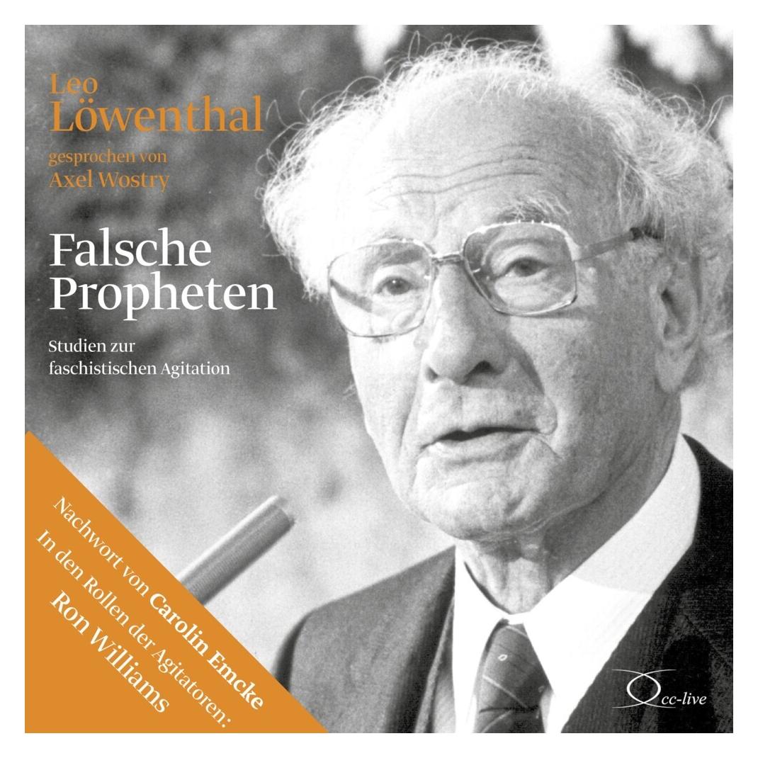 cc-live Löwenthal:Falsche Propheten (Leo Löwenthal) (40598482)