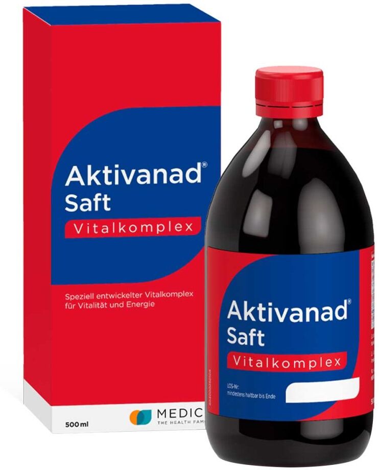 Aktivanad Saft bei Erschöpfung wegen Vitamin-B Mangel