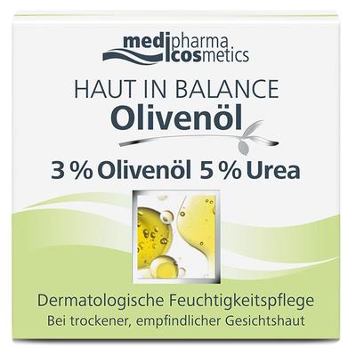 Haut IN Balance Olivenöl Feuchtigkeitspflege 3% 50 ml Creme