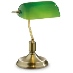 Ideal Lux Tischleuchte LAWYER TL1, E27, Messing antik IDEA-045030