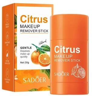 Uplift Picks Citrus Makeup Remover Stick Portable Cleansing Balm Stick Deep Cleansing Makeup Removal Balm For Face And Lips Citrus Makeup Remover Stick Portable Cleansing Balm Stick Deep Cleansing Makeup Removal Balm For Face And Lips