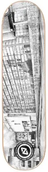 Skateboard Deck Hydroponic Spot Series (8" - Macba)