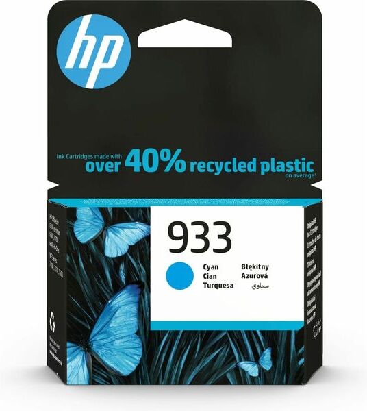 HP 933 (CN058AE) - Cyan - Cartouche d'encre Cyan