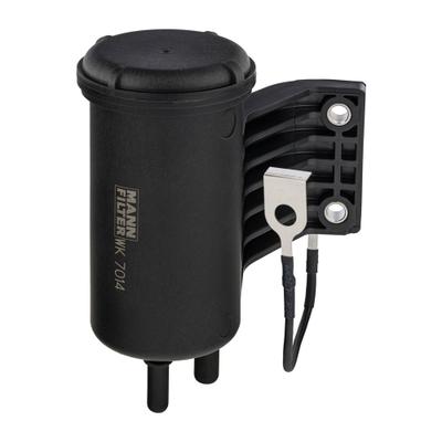 MANN-FILTER Kraftstofffilter WK 7014 Leitungsfilter 141mm für Volvo