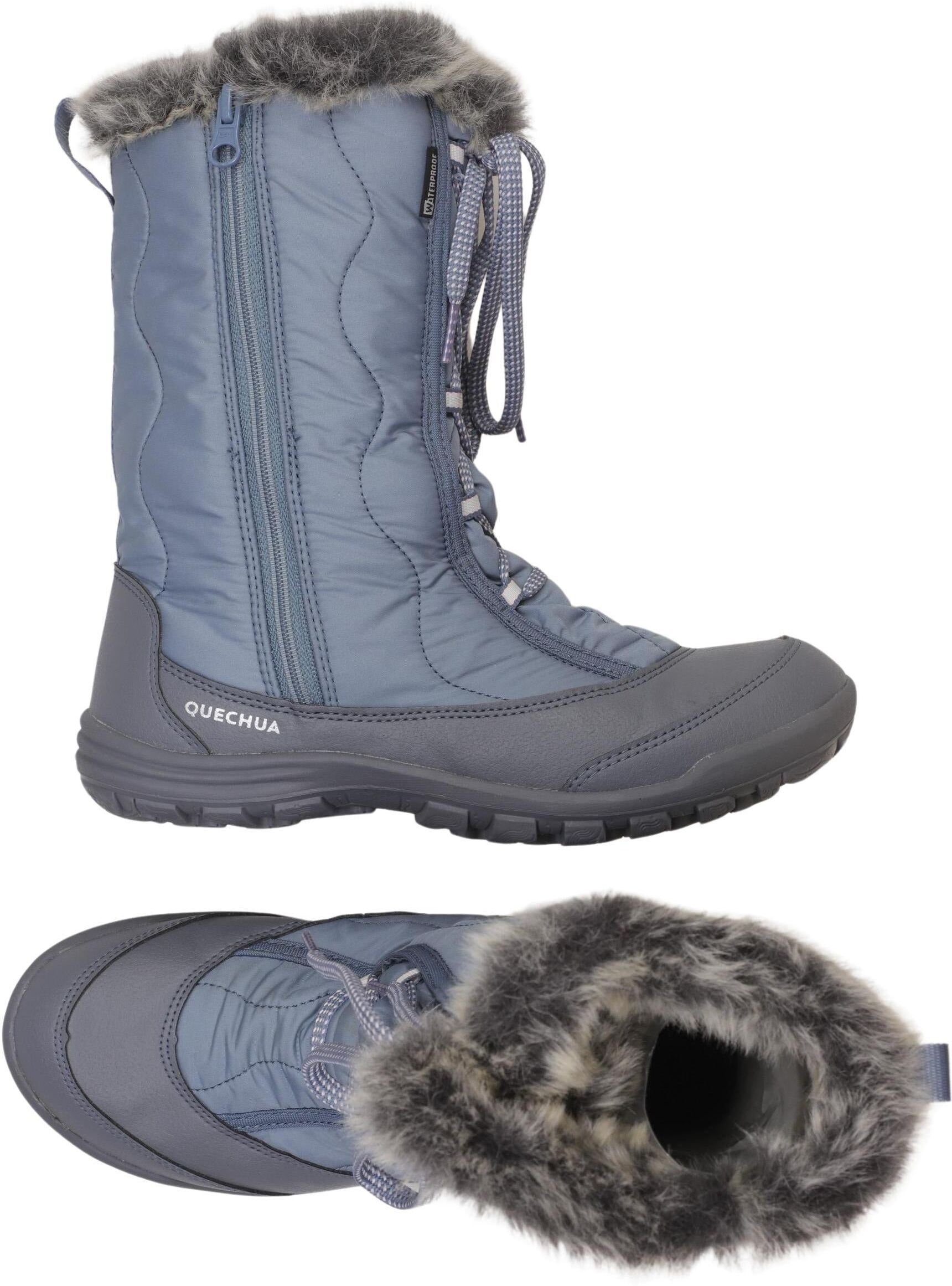 quechua Damen Stiefel, Mehrfarbig, Gr. EU 38, Kunstleder - Second Hand
