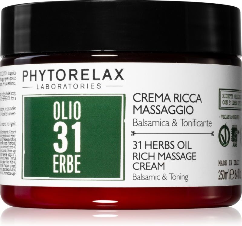 Phytorelax Laboratories 31 Herbs crème de massage 250 ml