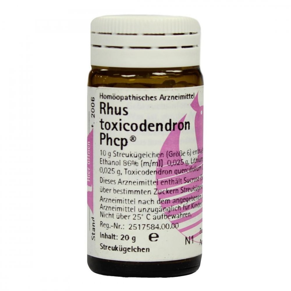 PHöNIX LABORATORIUM GmbH Rhus Toxicodendron Phcp Globuli 00359801