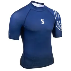 Scubapro - UPF 50 T-Flex Rashguard - Kurzarm - Herren - Farbe: Navy - Größe: M #