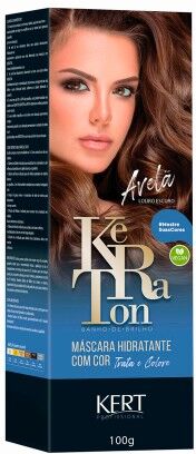 Kert Keraton Banho de Brilho Avelã 100g