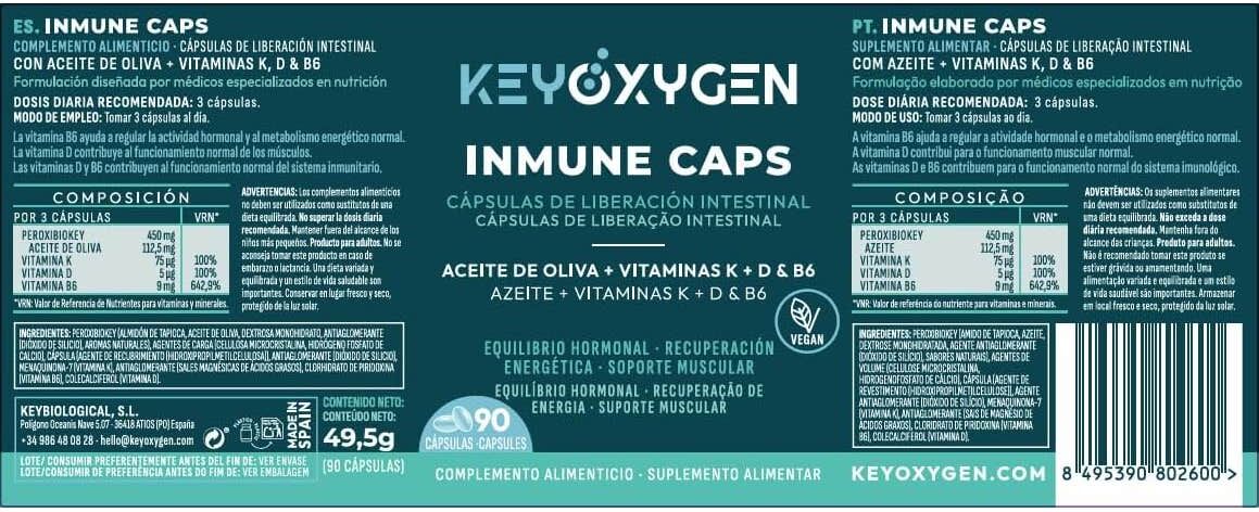 KEYOXYGEN Inmune 90 caps