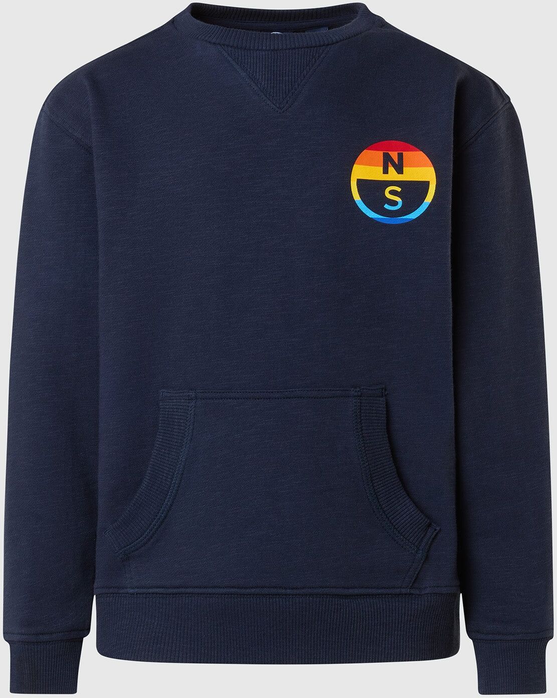 North Sails Felpa con stampa arcobaleno Navy blue 12