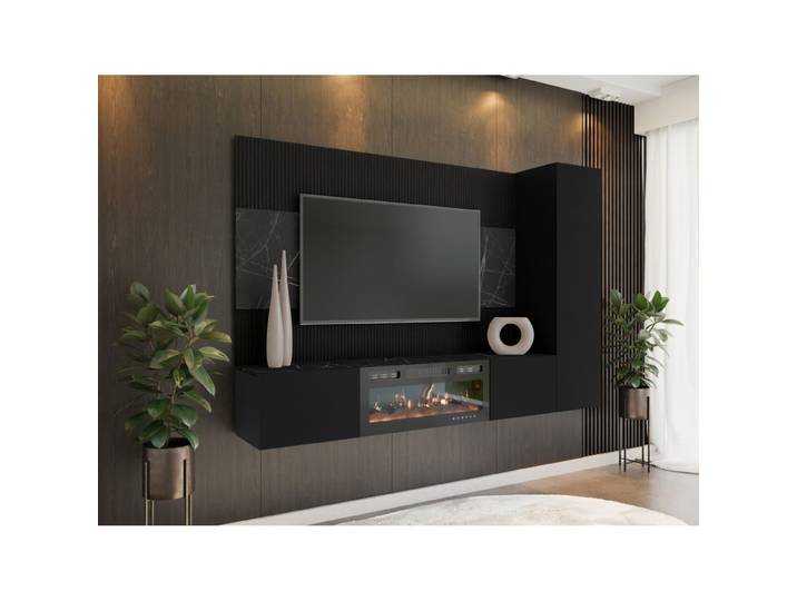 Wohnwand Cypria VI mit Kamin