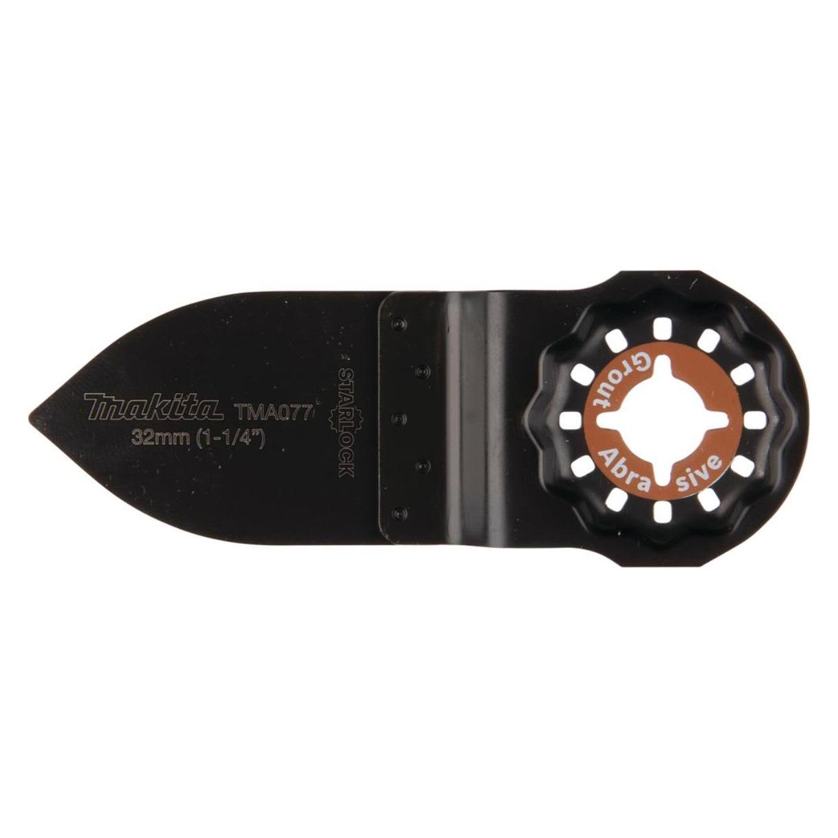 Makita B-65109 MULTITOOL HM Kegelklinge zum Senken und Schaben 32mm TMA077 GRIT #100, STARLOCK, Backstein (B-65109)