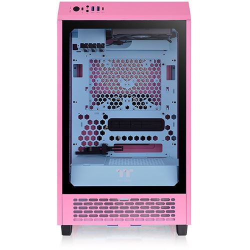 Thermaltake The Tower 200 ITX Tower ohne Netzteil pink