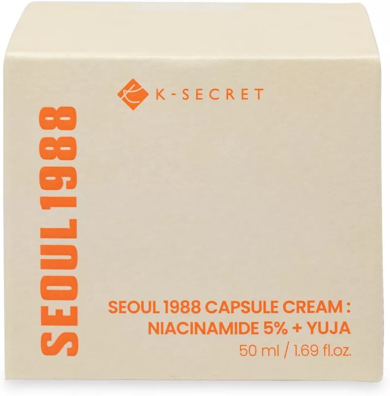 Ksecret - Seoul 1988 Capsule Cream: Niacinamide 5% + Yuja, 50 ml, Multicolor