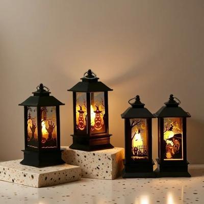 Uplifted Finds LED Pumpkin Ghost Lantern Halloween Hanging Decoration c