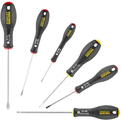 STANLEY FATMAX Schraubendreher-Set 7-teilig Schlitz: 6,5x150mm, PH1, PH2 - FMHT0-62627
