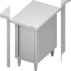 Stalgast Neutralausgabe "Free Flow" mit Flügeltür 500x750x880 mm, Edelstahldeckplatte