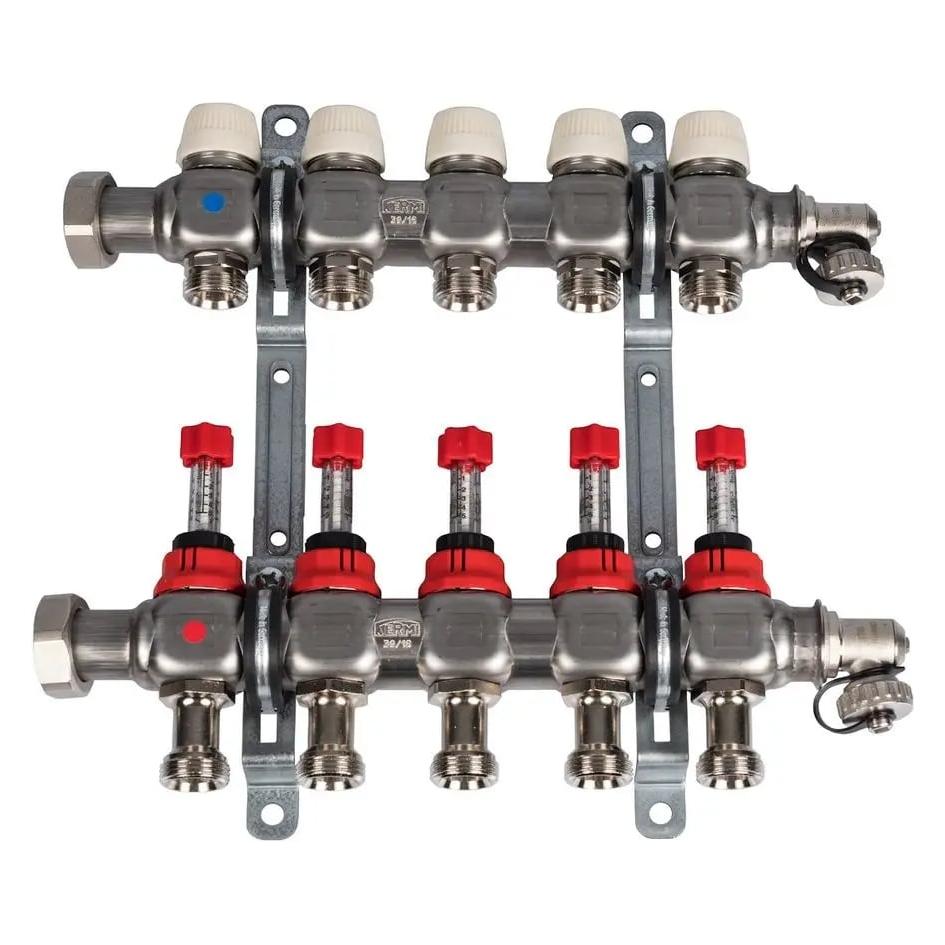 Kermi x-net Verteiler 1 Komfort-11 für 11 Kreise, Baulänge 620 mm (SFVT1101000)