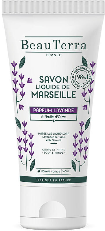 Beauterra Sabonete lavanda Marselha 100 ml