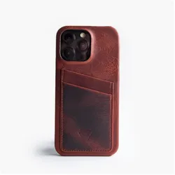 Wachikopa Vollumwickelte CC iPhone-Hülle iPhone 14 Pro (Apple iPhone 14 Pro), Smartphone Hülle