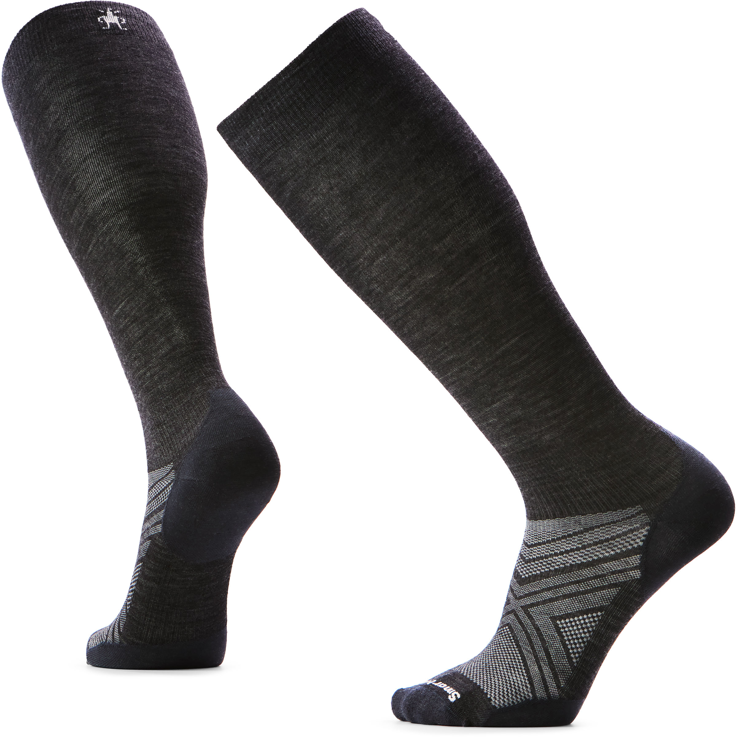 Smartwool Ski Zero Extra Stretch OTC Herren Skisocken grau Größe 42 Trekking Merinowolle