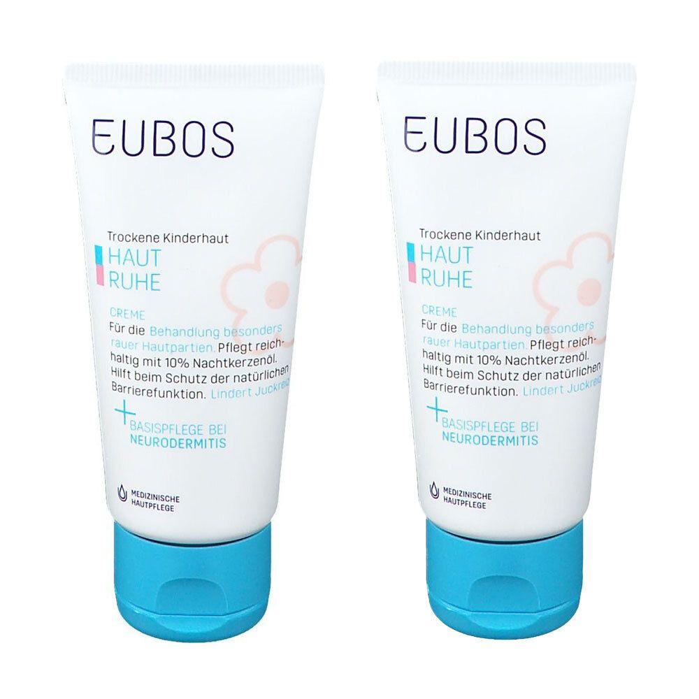 2x Eubos Kinder Haut Ruhe Creme 2x50 ml