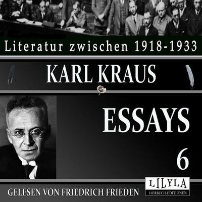 Essays 6 - Karl Kraus, Audio, 9783969788622