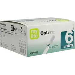 MYLIFE Optifine Pen-Nadeln 6 mm 100 St