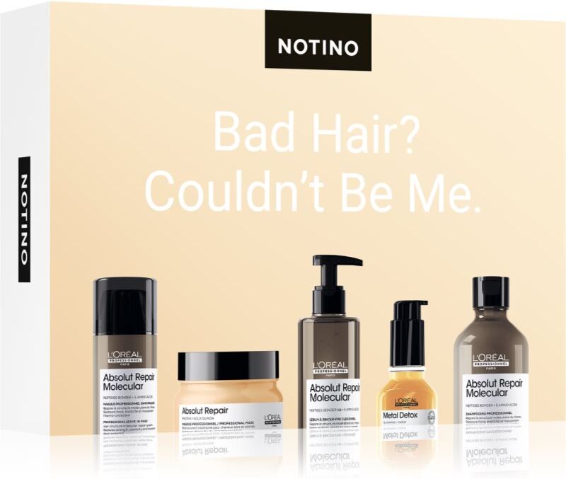 Beauty Discovery Box Notino Bad Hair? Couldn’t Be Me. (L’Oréal Professionnel) ensemble pour cheveux mixte