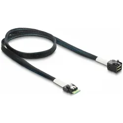 Delock Kabel Mini SAS HD SFF-8643 zu Slim SAS SFF-8654 4i 60 (60 cm), Interne Kabel (PC)