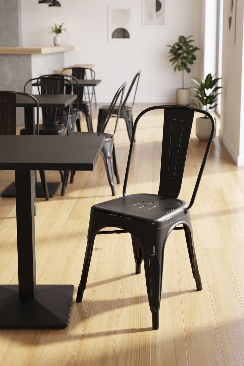 RegalosMiguel Silla Torix Vintage - Negro vintage