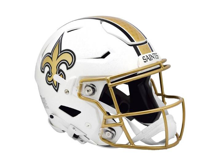 Riddell Sammelfigur Authentic SpeedFlex Helm NFL New Orleans Saints