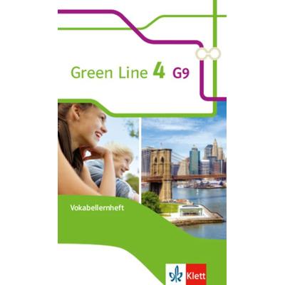 Green Line 4 G9. Vokabellernheft 8. Klasse. Ausgabe ab 2015, Geheftet von , Klett Schulbuchverlag, 978-3-12-854284-3