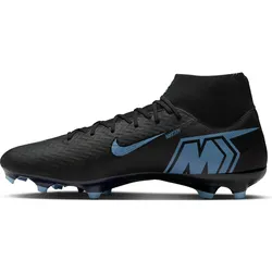 Nike Mercurial Superfly 10 Academy - Herren High-Top-Fußballschuh - Schwarz/Ice Blue - 43