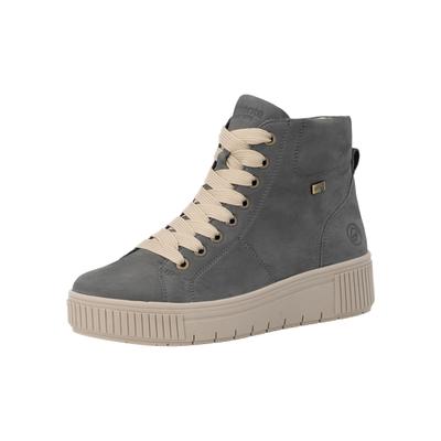 Stiefelette REMONTE "Stiefelette", Damen, Gr. 38, grau, Schuhe Stiefelette