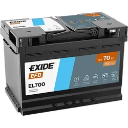 Exide EL700 Start-Stop EFB 12V 70Ah 760A Autobatterie