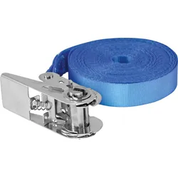 Spanngurt 8,0 m lang, im Blisterkarton  DE/IT/FR/PL/EN