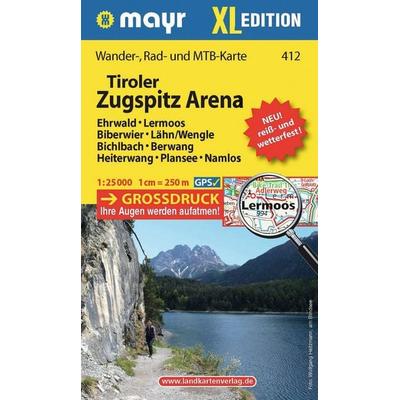 Tiroler Zugspitz Arena XL, Ehrwald, Lermoos, Biberwier, Lähn/Wengle, Bichlbach, Berwang, Heiterwang, Plansee, Namlos, Sonstige von , KOMPASS Freytag &