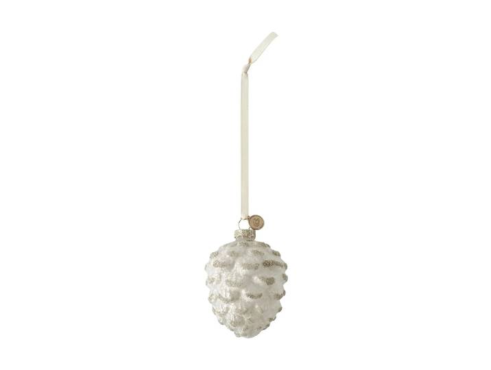 Lene Bjerre Suspension de Noël pomme de pin Norille 10 cm Off white