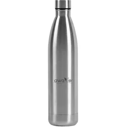 AWAVE Recycelte Edelstahl Trinkflasche 750 ml